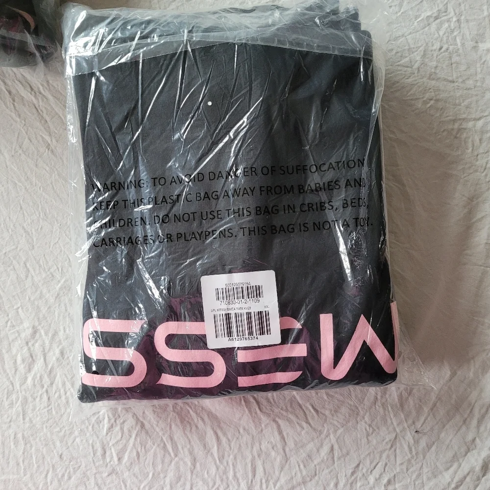 GAP Kids Black Hoodie with Pink Messi Logo Size XXL(14-16)